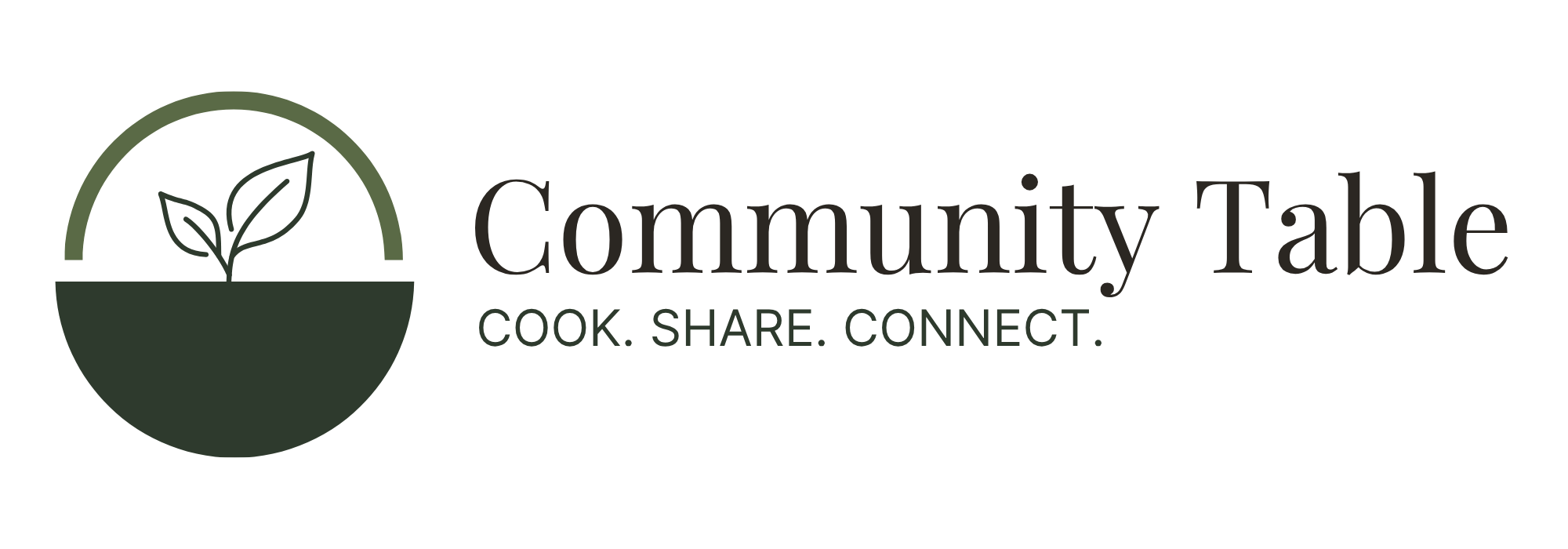 Community Table — Cook. Share. Connect.